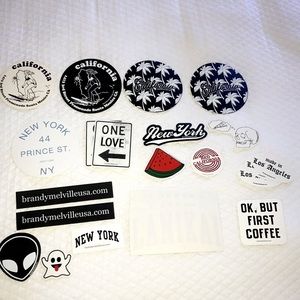BRANDY MELVILLE STICKERS